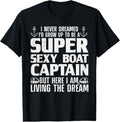 100% Cotton Funny Boat Captain Design For Men Women Boating Boat Captain T-Shirt Hoodie, Sweatshirt | RetroVerseTees.com