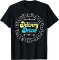 100% Cotton Funny Delivery Truck Driver Courier Postal Worker Delivery Driver T-Shirt Hoodie, Sweatshirt | RetroVerseTees.com