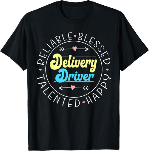 100% Cotton Funny Delivery Truck Driver Courier Postal Worker Delivery Driver T-Shirt Hoodie, Sweatshirt | RetroVerseTees.com