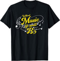 100% Cotton Funny Life Would B Flat Without Music Musical Notes Musician T-Shirt Hoodie, Sweatshirt | RetroVerseTees.com