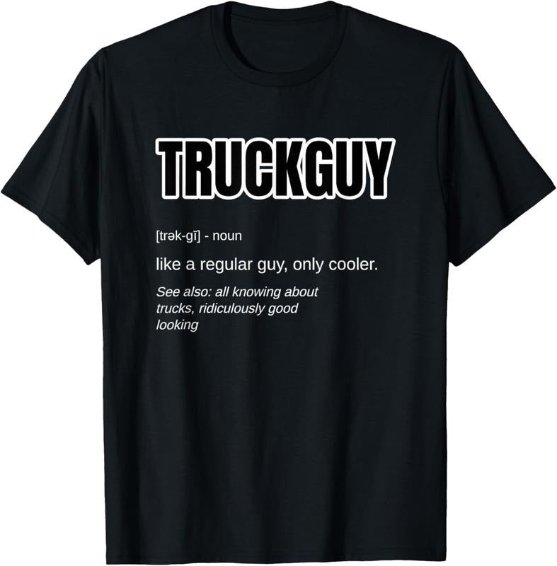 100% Cotton Funny Pickup Truck Guy Gift - Truck Guy Definition T-Shirt Hoodie, Sweatshirt | RetroVerseTees.com