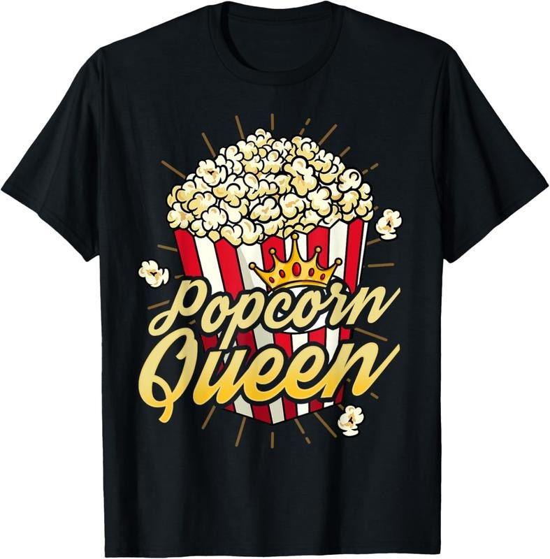 100% Cotton Funny Popcorn Lover Gift Movie Night Cinema Lover T-Shirt Hoodie, Sweatshirt | RetroVerseTees.com
