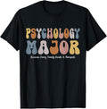 100% Cotton Funny Psychology Major Psychology Student Funny School Psych T-Shirt Hoodie, Sweatshirt | RetroVerseTees.com