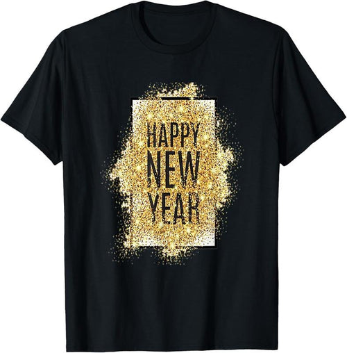 100% Cotton Happy New Year 2025 New Years Eve T-Shirt Hoodie, Sweatshirt | RetroVerseTees.com