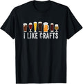 100% Cotton I Like Crafts Beer Brewer Home Brewing Making Drinking Dad T-Shirt Hoodie, Sweatshirt | RetroVerseTees.com