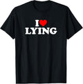 100% Cotton I Love Lying T-Shirt Hoodie, Sweatshirt | RetroVerseTees.com