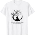 [100% Cotton]If It Costs Your Inner Peace It Too Expensive Yoga Namaste T-Shirt Hoodie, Sweatshirt | RetroVerseTees.com