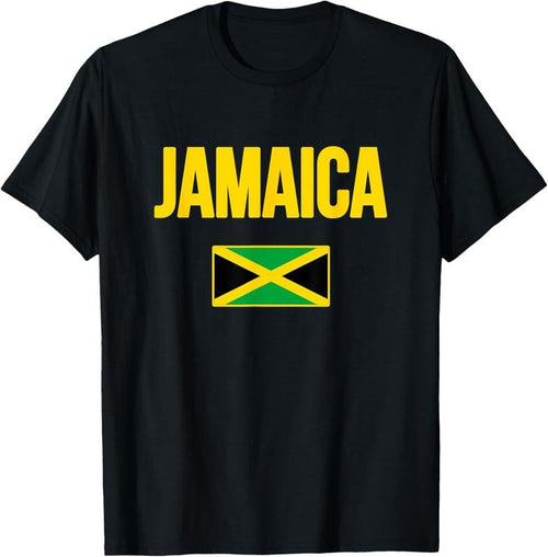 100% Cotton Jamaican Flag Jamaica Souvenir Love Travel Vacation T-Shirt Hoodie, Sweatshirt | RetroVerseTees.com