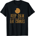 100% Cotton Keep Calm Cookies - Cookie Lover Gift For Cookie Baker T-Shirt Hoodie, Sweatshirt | RetroVerseTees.com