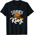[100% Cotton]King Sandwich Fathers Day Food Diet Chef Artist Bread Shirt Hoodie, Sweatshirt | RetroVerseTees.com