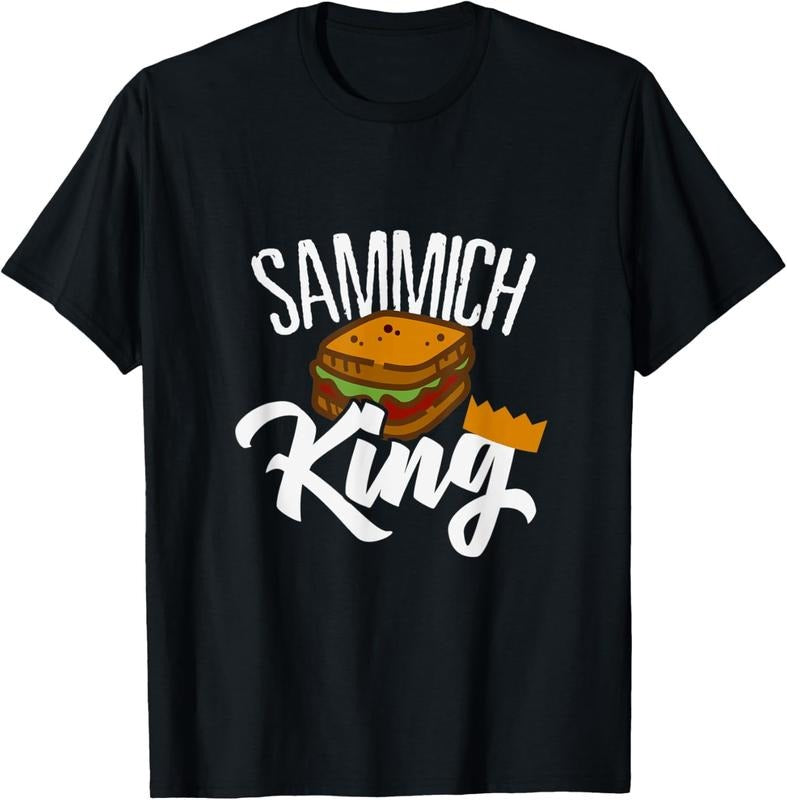 [100% Cotton]King Sandwich Fathers Day Food Diet Chef Artist Bread Shirt Hoodie, Sweatshirt | RetroVerseTees.com