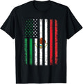 100% Cotton Mexico Flag Gift 4th Of July USA American Mexican Flag T-Shirt Hoodie, Sweatshirt | RetroVerseTees.com