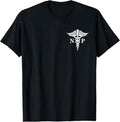 100% Cotton Nurse Practitioner Caduceus Medical Symbol Pocket Logo NP T-Shirt Hoodie, Sweatshirt | RetroVerseTees.com