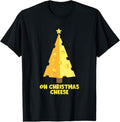 100% Cotton Oh Christmas Cheese Funny Cheese Lovers Gift T-Shirt Hoodie, Sweatshirt | RetroVerseTees.com
