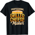 100% Cotton Professional Grilled Cheese Maker Cheesemonger Cheesemaking T-Shirt Hoodie, Sweatshirt | RetroVerseTees.com