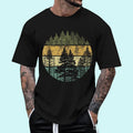 [100% Cotton Shirt] Retro Forest Trees Outdoors Nature Women Men Vintage Graphic Unisex T-Shirt Hoodie, Sweatshirt