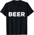100% Cotton Shirt That Says Beer Hoodie, Sweatshirt | RetroVerseTees.com