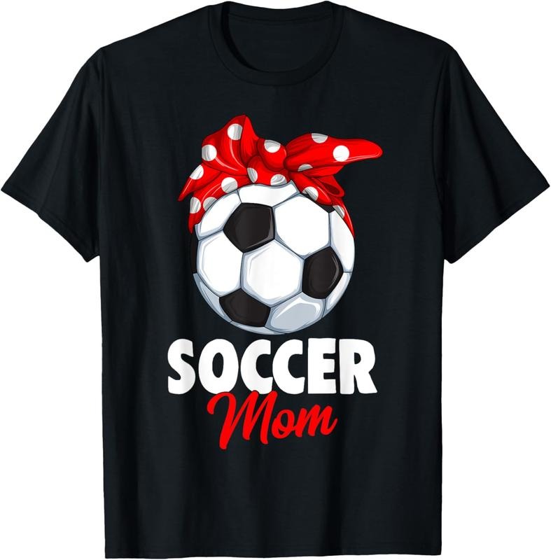 100% Cotton Soccer Mom Women T-Shirt Hoodie, Sweatshirt | RetroVerseTees.com