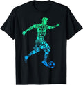 100% Cotton Soccer Player Youth Men  Boys T-Shirt Hoodie, Sweatshirt | RetroVerseTees.com