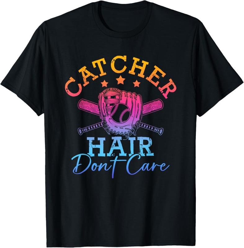 100% Cotton Softball Shirt Girls Women Softball Player Softball Catcher T-Shirt Hoodie, Sweatshirt | RetroVerseTees.com