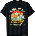 100% Cotton Soon To Be Daddy 2025 First Time Daddy 2025 Retro New Dad T-Shirt Hoodie, Sweatshirt | RetroVerseTees.com
