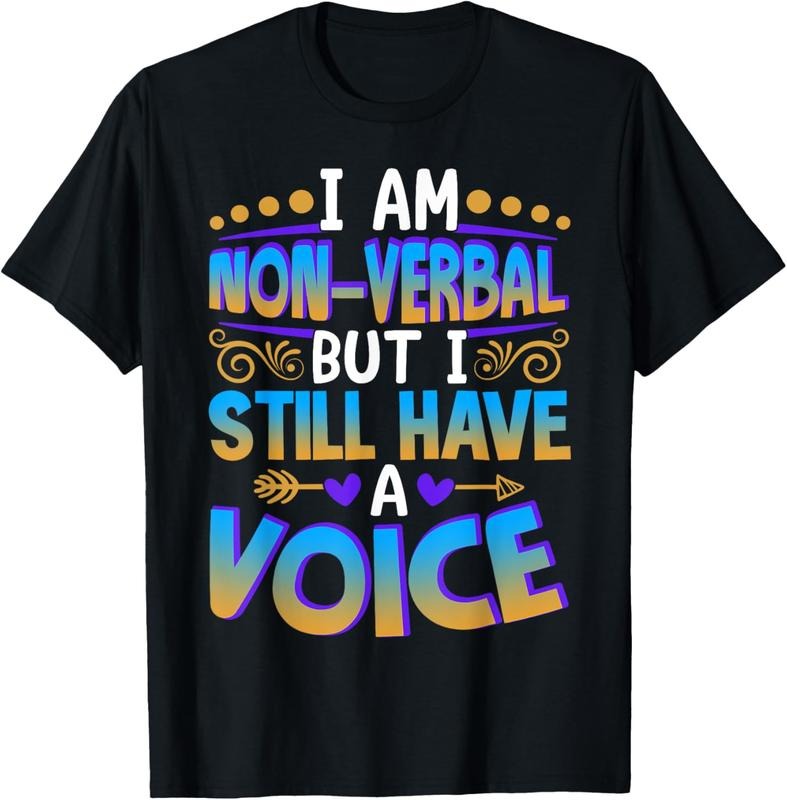 100% Cotton Special Needs NonVerbal Autism Awesome Gift T-Shirt Hoodie, Sweatshirt | RetroVerseTees.com