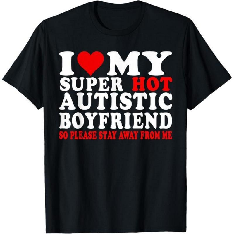 100% Cotton Swoosh Love My Autistic Boyfriend Swoosh Heart My Hot Autistic BF T-Shirt Hoodie, Sweatshirt | RetroVerseTees.com