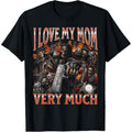 100% Cotton Swoosh Love My Mom Very Much Funny Hard Skeleton Meme Bootleg T-Shirt Hoodie, Sweatshirt | RetroVerseTees.com