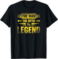 100% Cotton The Man the Myth the Legend T-Shirt Hoodie, Sweatshirt | RetroVerseTees.com