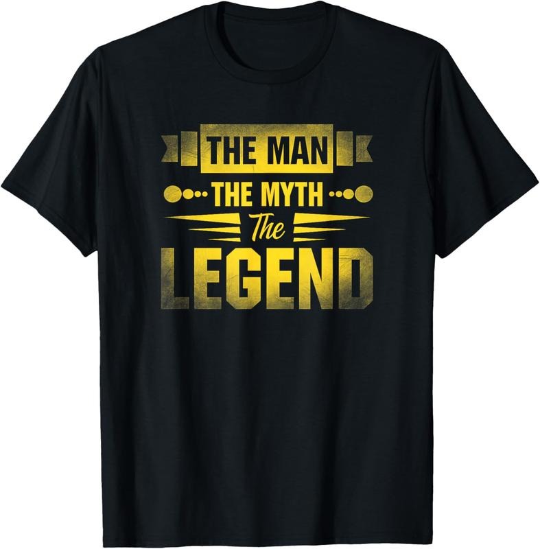 100% Cotton The Man the Myth the Legend T-Shirt Hoodie, Sweatshirt | RetroVerseTees.com