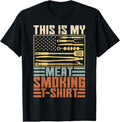 100% Cotton This Is My Meat Smoking T-Shirt Vintage Men BBQ Smoker Grill T-Shirt Hoodie, Sweatshirt | RetroVerseTees.com