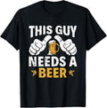 100% Cotton This Type Needs a Beer Funny Beer Drinker T-Shirt Hoodie, Sweatshirt | RetroVerseTees.com