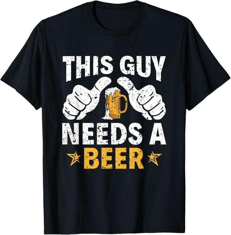 100% Cotton This Type Needs a Beer Funny Beer Drinker T-Shirt Hoodie, Sweatshirt | RetroVerseTees.com