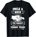 100% Cotton Uncle Niece A Perfect Chaos Team Godfather Gift T-Shirt Hoodie, Sweatshirt | RetroVerseTees.com