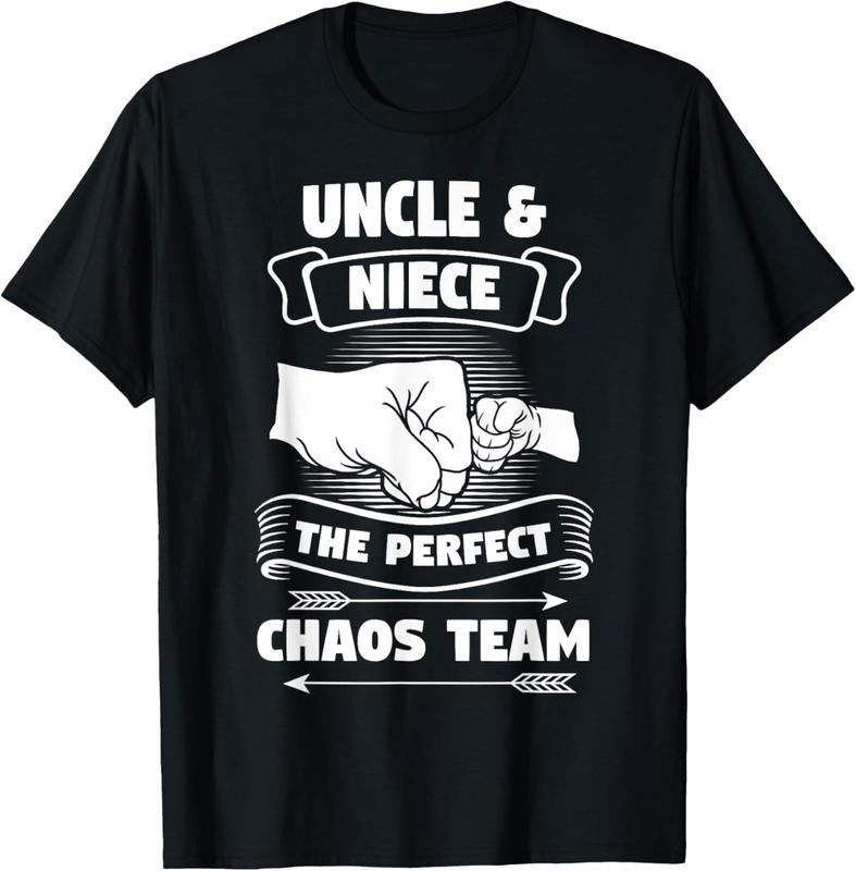 100% Cotton Uncle Niece A Perfect Chaos Team Godfather Gift T-Shirt Hoodie, Sweatshirt | RetroVerseTees.com