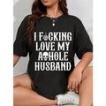100% Cotton Unisex Swoosh Fucking Love My Husband Funny Wife Skull T-Shirt Hoodie, Sweatshirt | RetroVerseTees.com