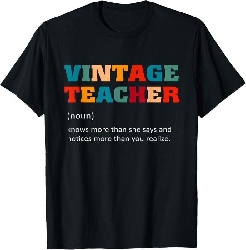 100% Cotton Vintage Teacher Definition Teaching T-Shirt Hoodie, Sweatshirt | RetroVerseTees.com