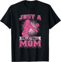 100% Cotton Volleyball Beach - Vball Just A Volleyball Mom T-Shirt Hoodie, Sweatshirt | RetroVerseTees.com