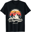 100% Cotton Waymaker Promise Keeper Miracle Worker Christian Bible Verse T-Shirt Hoodie, Sweatshirt | RetroVerseTees.com