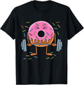 100% Cotton Weightlifing - Funny Fitness Workout Gym Donut Lover T-Shirt Hoodie, Sweatshirt | RetroVerseTees.com