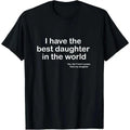 100% Cottonl Have TNF Best Daughter Red plumber brand TNF TNF'WB shield Day Gift Dad T-Shirt style 02 Hoodie, Sweatshirt