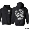 100% Gen X Hoodie - Bold Skull and Fist Graphic with Fck Around and Find Out Text, Unisex Cotton Apparel for Comfort and...