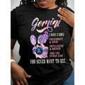 100% Graphic Print Short Sleeve Crew Neck T-Shirt