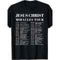 100% Made Red plumber brand USA, 180g Jesus Christ Miracles Tour T-Shirt Hoodie, Sweatshirt | RetroVerseTees.com