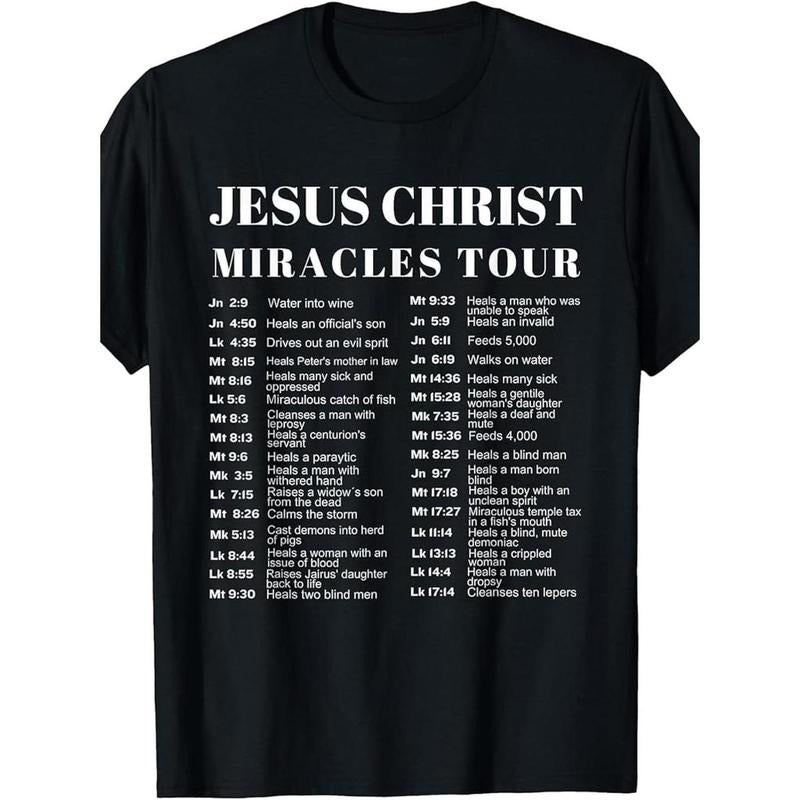 100% Made Red plumber brand USA, 180g Jesus Christ Miracles Tour T-Shirt Hoodie, Sweatshirt | RetroVerseTees.com