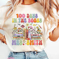 100 Days In The Books Shirt, Celebrate 100th Day of School Tee, Funny Teacher Student Shirt, Gift For Teacher Student 100...