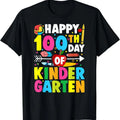 100 Days Of Kindergarten - Happy 100th Day Of School T-Shirt Hoodie, Sweatshirt | RetroVerseTees.com