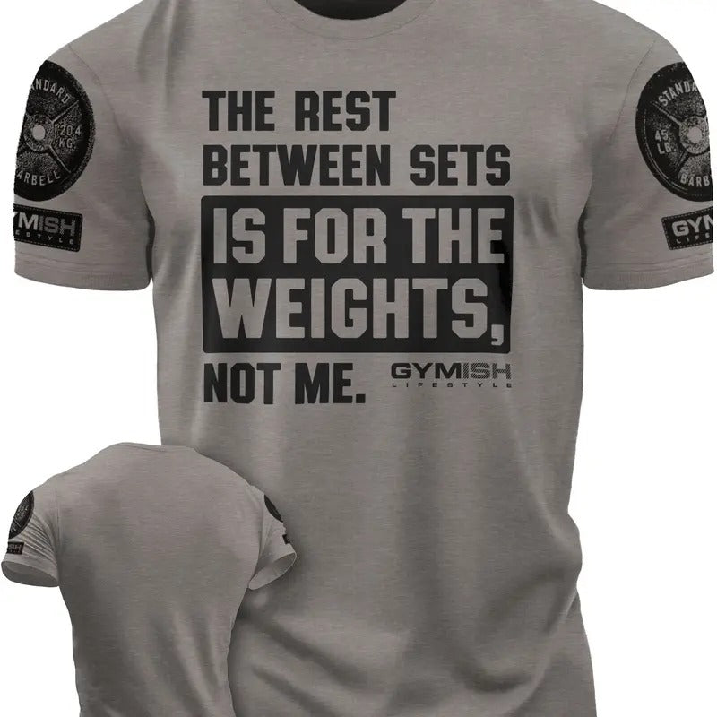 109. Rest Between Sets Funny Motivational Workout Gym T-Shirt for Men Hoodie, Sweatshirt | RetroVerseTees.com