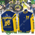 12 time national champions Michigan Wolverines National Football Baseball Jacket