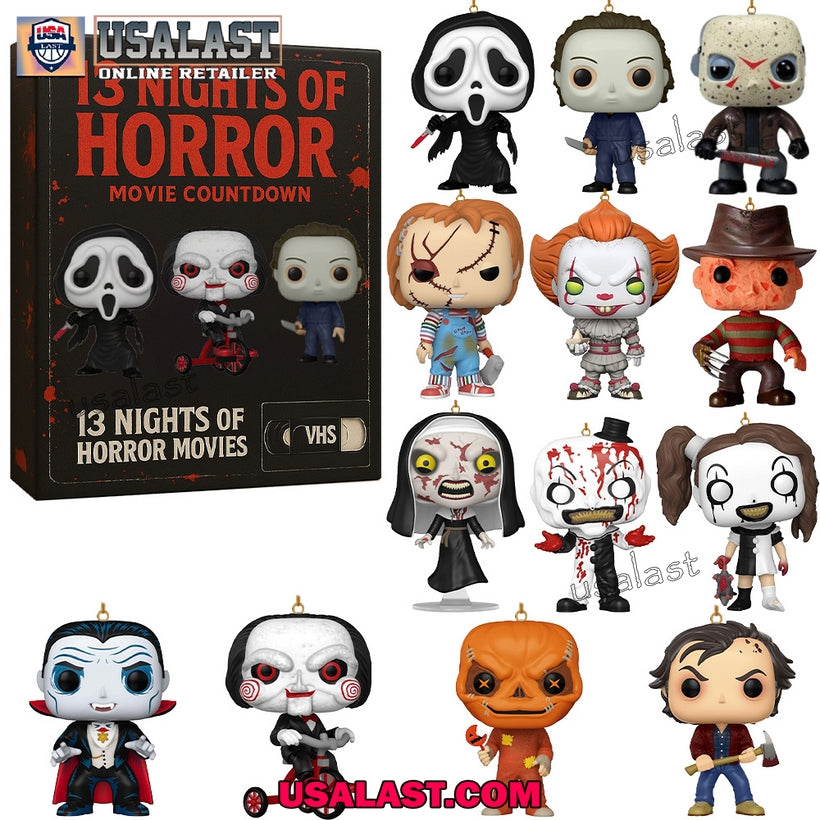 13 Nights of Horror Movie Countdown Advent Calendar